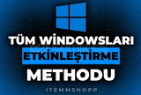 ⭐TÜM WİNDOWSLARI ETKİNLEŞTİRME METHODU!!⭐