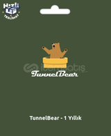 Tunnelbear VPN – 1 Yıl – 1 PC