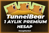 ⭐ TunnelBear VPN Aylık - PC ⭐