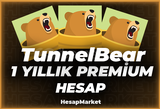 ⭐ TunnelBear VPN Yıllık - PC ⭐