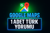 ⭐[TÜRK] 1 ADET TÜRK GOOGLE MAPS YORUMU