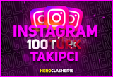 ⭐[TÜRK] 100 TAKİPÇİ İNSTAGRAM⭐