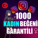 ⭐️ [TÜRK] 1000 İNSTAGRAM KADIN BEĞENİ ⭐
