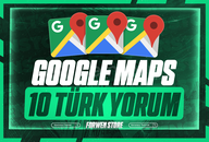 ⭐[TÜRK] 10X GOOGLE MAPS YORUM GARANTİLİ
