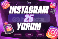 ⚡[TÜRK] 25 İNSTAGRAM İSTEDİĞİNİZ YORUM⚡