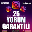 ⭐️ 25 İNSTAGRAM İSTEDİĞİNİZ YORUM ⭐