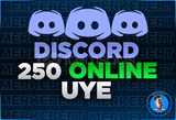 [TÜRK] 250 Discord 7/24 ONLİNE Fotoğraflı Üye