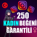 ⭐️ [TÜRK] 250 İNSTAGRAM KADIN BEĞENİ ⭐