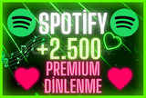 ❤️ [TÜRK] +2.500 SPOTİFY DİNLENME [KALİTELİ] ❤️
