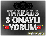 Türk 3 Mavi Tikli Özel Yorum - Threads