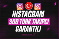 ⭐ TÜRK 300 TAKİPÇİ ⭐ [ FIRSAT ÜRÜNÜ ]
