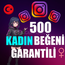 ⭐️ [TÜRK] 500 İNSTAGRAM KADIN BEĞENİ ⭐