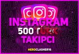 ⭐[TÜRK] 500 TAKİPÇİ İNSTAGRAM⭐