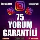 ⭐️ 75 İNSTAGRAM İSTEDİĞİNİZ YORUM ⭐