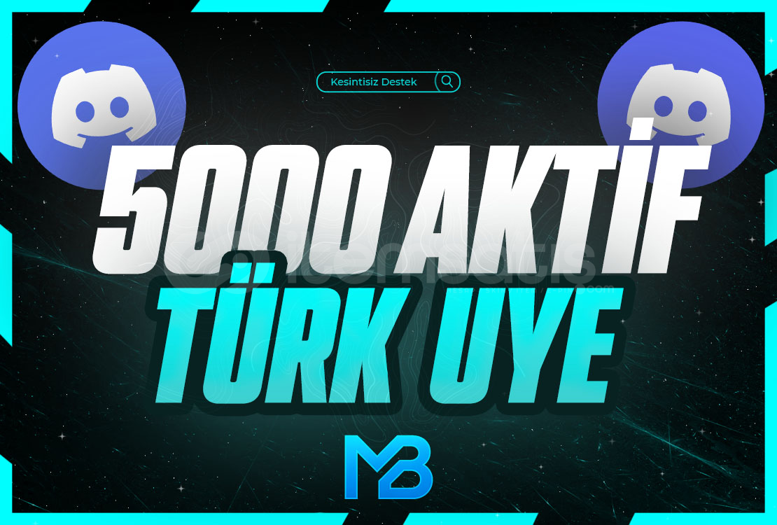 ⭐(TÜRK AKTİF) 5.000 ONLİNE DİSCORD ÜYE⭐ ⭐(TÜRK AKTİF) 5.000 ONLİNE DİSCORD ÜYE⭐