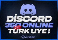 ⭐[TÜRK] Discord 350 7/24 Online Üye + RESİM