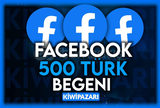 ⭐️[TÜRK] FACEBOOK 500 BEĞENİ