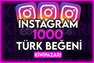 ⭐️[TÜRK] INSTAGRAM 1000 TÜRK BEĞENİ