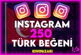 ⭐️[TÜRK] INSTAGRAM 250 TÜRK BEĞENİ