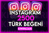 ⭐️[TÜRK] INSTAGRAM 2500 TÜRK BEĞENİ