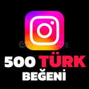 [TÜRK] İNSTAGRAM 500 TÜRK BEĞENİ