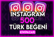 ⭐️[TÜRK] INSTAGRAM 500 TÜRK BEĞENİ