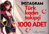 ❤️TÜRK KADIN 1000 TAKİPÇİ KALİTELİ❤️