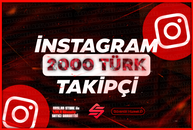 ⭐[TÜRK+KADIN]2000 İNSTAGRAM TAKİPÇİ⭐