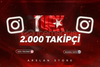 ⭐[TÜRK+KADIN]2000 İNSTAGRAM TAKİPÇİ⭐