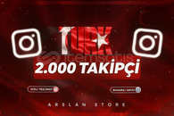 ⭐[TÜRK+KADIN]2000 İNSTAGRAM TAKİPÇİ⭐