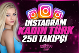 ☘️[TÜRK KADIN]☘️250 TAKİPÇİ GARANTİLİ☘️