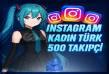 [TÜRK KADIN]☘️500 TAKİPÇİ GARANTİLİ☘️