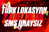 ⭐TÜRK LOKASYON SMS ONAYSIZ 2 GMAIL⭐