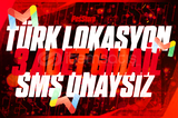 ⭐TÜRK LOKASYON SMS ONAYSIZ 3 GMAIL⭐