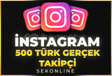 TÜRK [ORGANİK/GERÇEK] 500 TAKİPÇİ