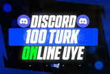 ⭐[TÜRK] Discord 100 7/24 Online Üye + RESİM