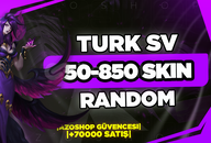 ⭐TURK SERVER LOL 50-850 SKIN RANDOM HESAP⭐ ⭐TURK SERVER LOL 50-850 SKIN RANDOM HESAP⭐