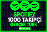 ⭐️[TÜRK] SPOTIFY 1000 GERÇEK TÜRK TAKİPÇİ 
