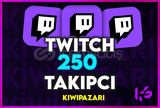 ⭐️[TÜRK] TWITCH 250 GERÇEK TAKİPÇİ