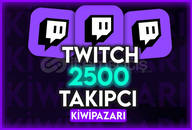 ⭐️[TÜRK] TWITCH 2500 GERÇEK TAKİPÇİ