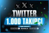 ✨[TÜRK] TWİTTER 1.000 TAKİPÇİ ✨