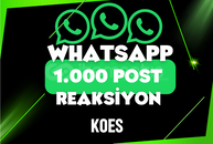 ⭐️[TÜRK] WHATSAPP 1000 EMOJİ TEPKİ KALİTE