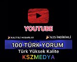 (TÜRK) YouTube 100 Türk Organik Yorum
