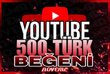 ⭐[TÜRK] YOUTUBE 500 GERÇEK BEĞENİ⭐