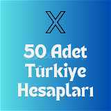 Türkiye Kadın X Hesapları 50 Adet