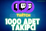 TWİCH 100 ADET TAKİPCİ