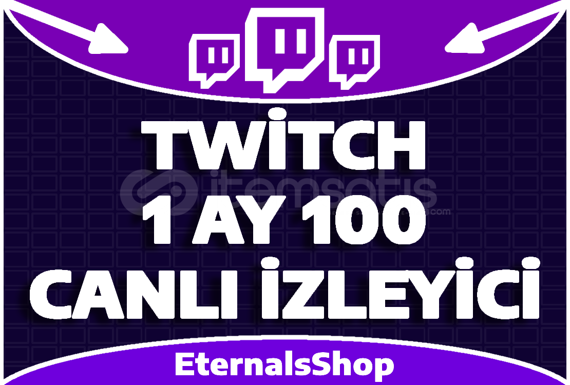 Twitch 1 Ay Oto 100 Canlı İzleyici - GELİŞİM Twitch 1 Ay Oto 100 Canlı İzleyici - GELİŞİM