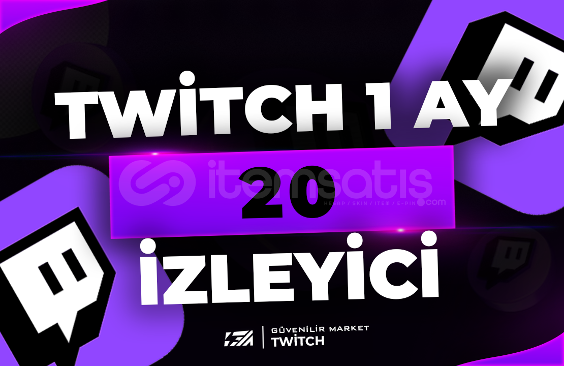 ⭐Twitch 1 Ay Oto 20 Canlı İzleyici - GELİŞİM ⭐ ⭐Twitch 1 Ay Oto 20 Canlı İzleyici - GELİŞİM ⭐
