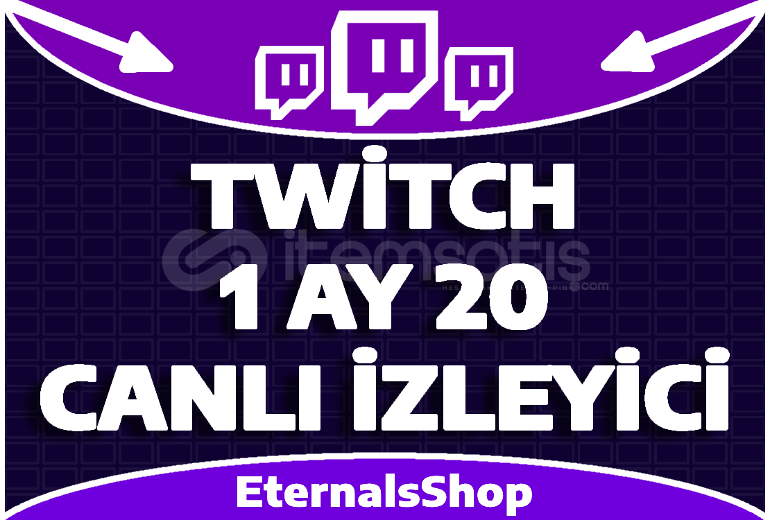 Twitch 1 Ay Oto 20 Canlı İzleyici - GELİŞİM Twitch 1 Ay Oto 20 Canlı İzleyici - GELİŞİM