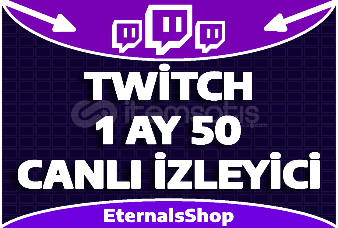 Twitch 1 Ay Oto 50 Canlı İzleyici - GELİŞİM Twitch 1 Ay Oto 50 Canlı İzleyici - GELİŞİM
